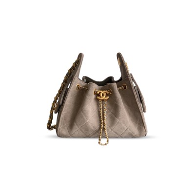 CHANEL 25 MINI HOBO BAG GRAINED CALFSKIN AS5631 (22*20*12.5cm)